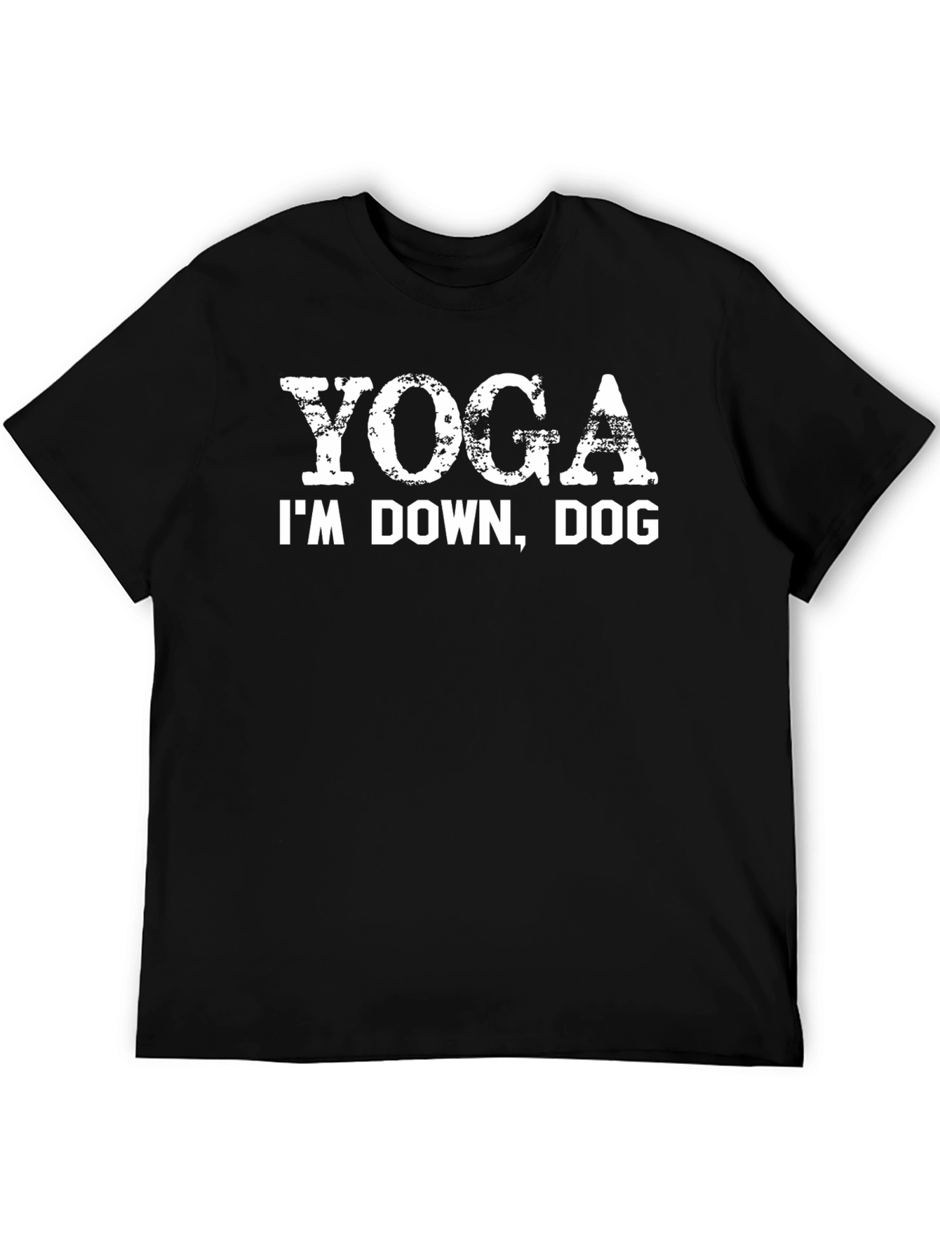 Yoga I’m Down Dog T-Shirt – Funny Yoga Graphic Tee