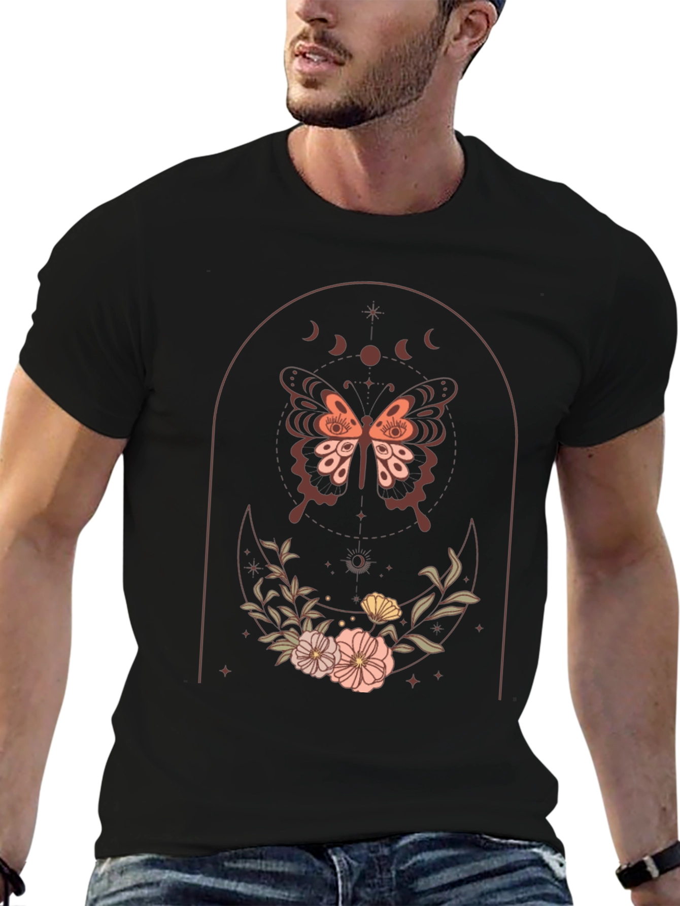 Boho Butterfly Graphic Tee