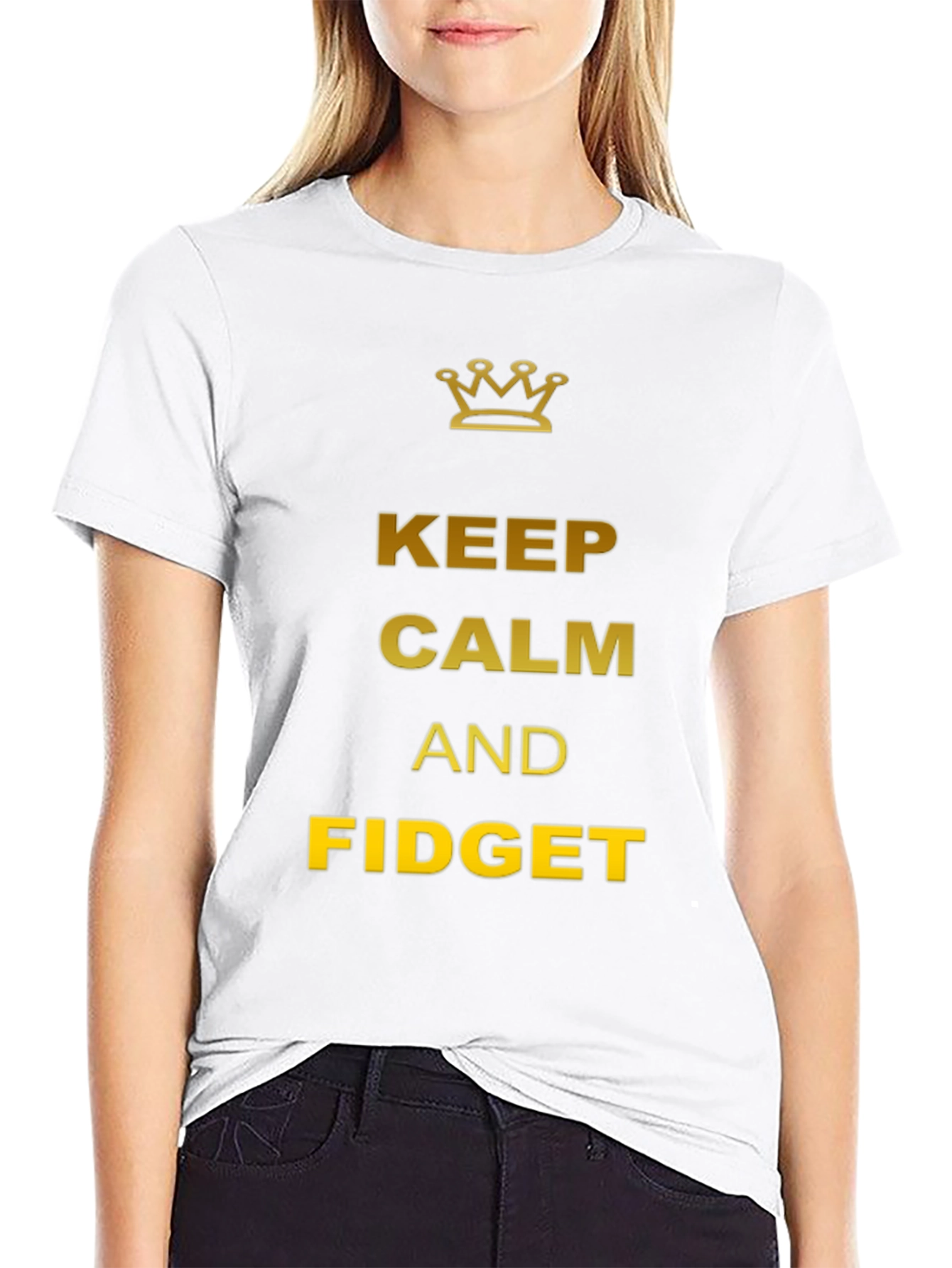 Keep Calm and Fidget T-Shirt