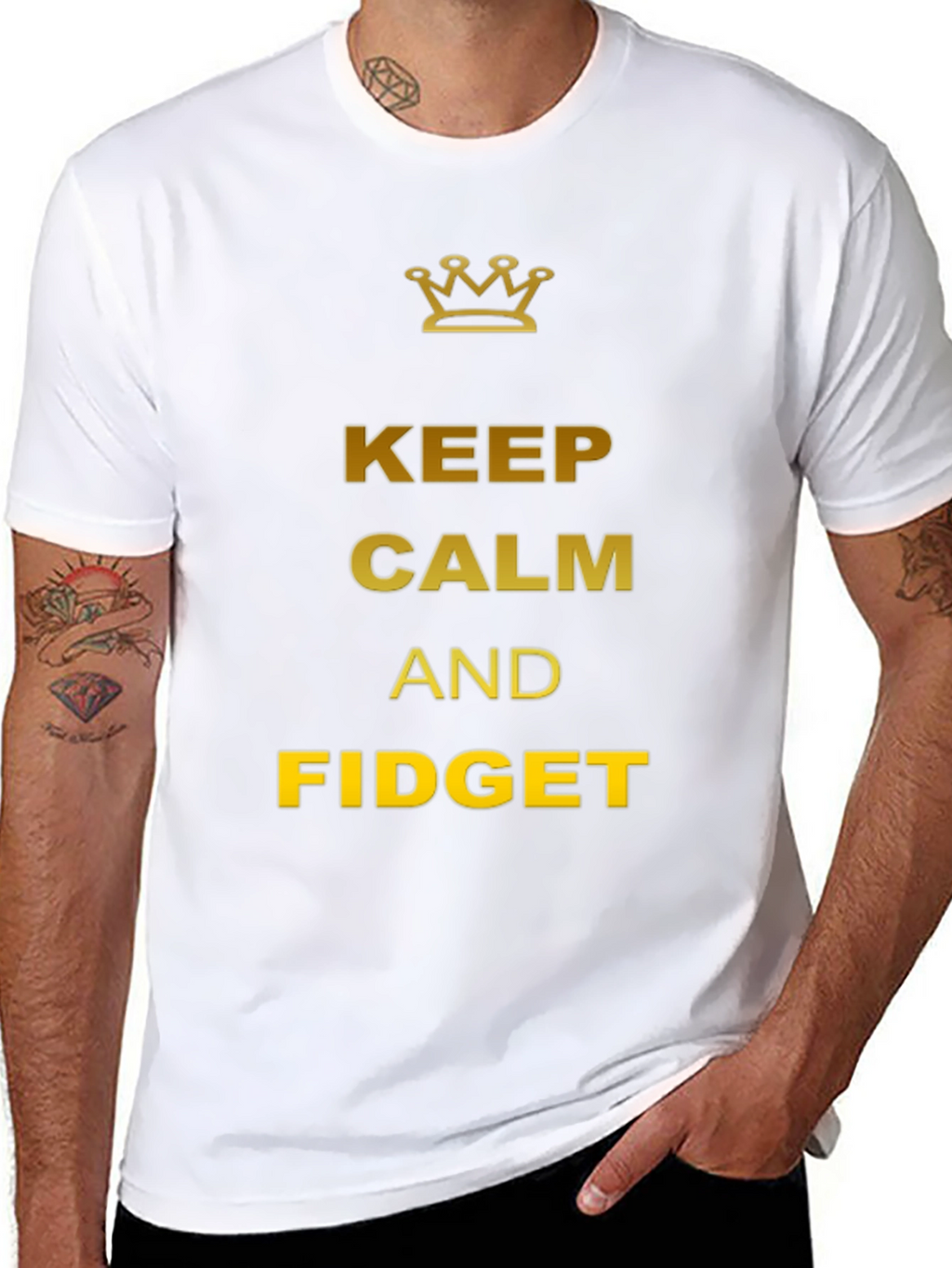 Keep Calm and Fidget T-Shirt