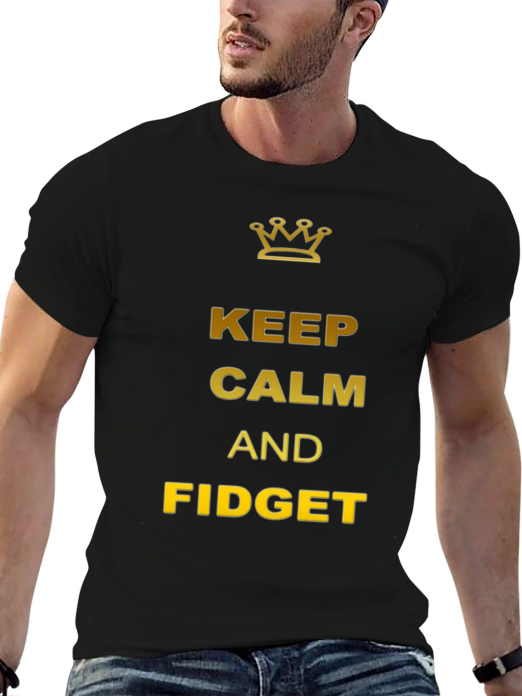 Keep Calm and Fidget T-Shirt