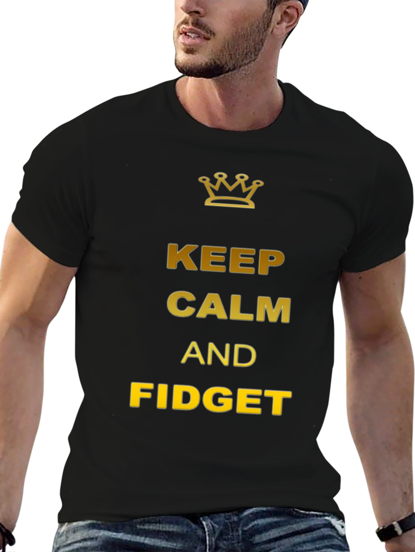 Keep Calm and Fidget T-Shirt
