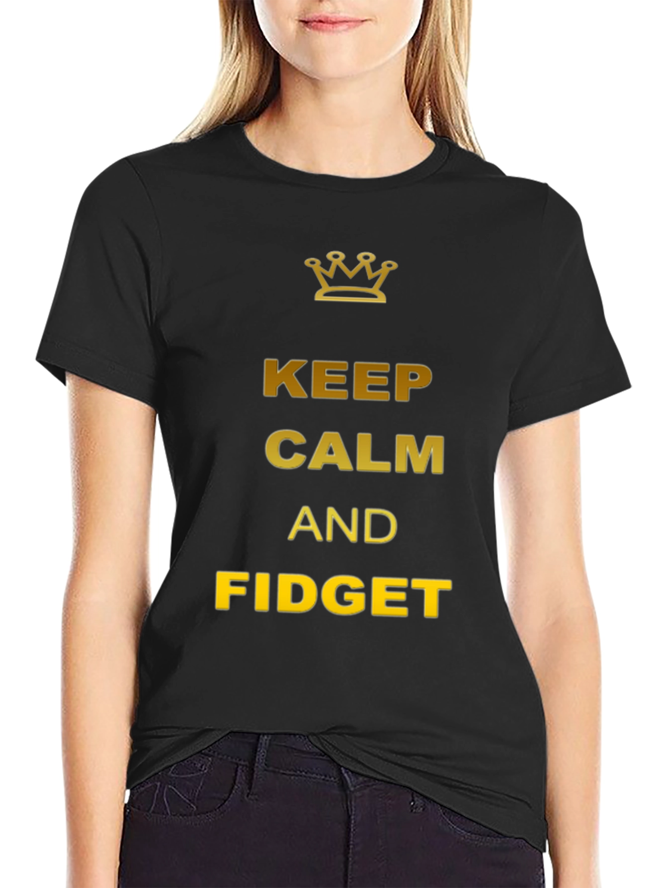 Keep Calm and Fidget T-Shirt