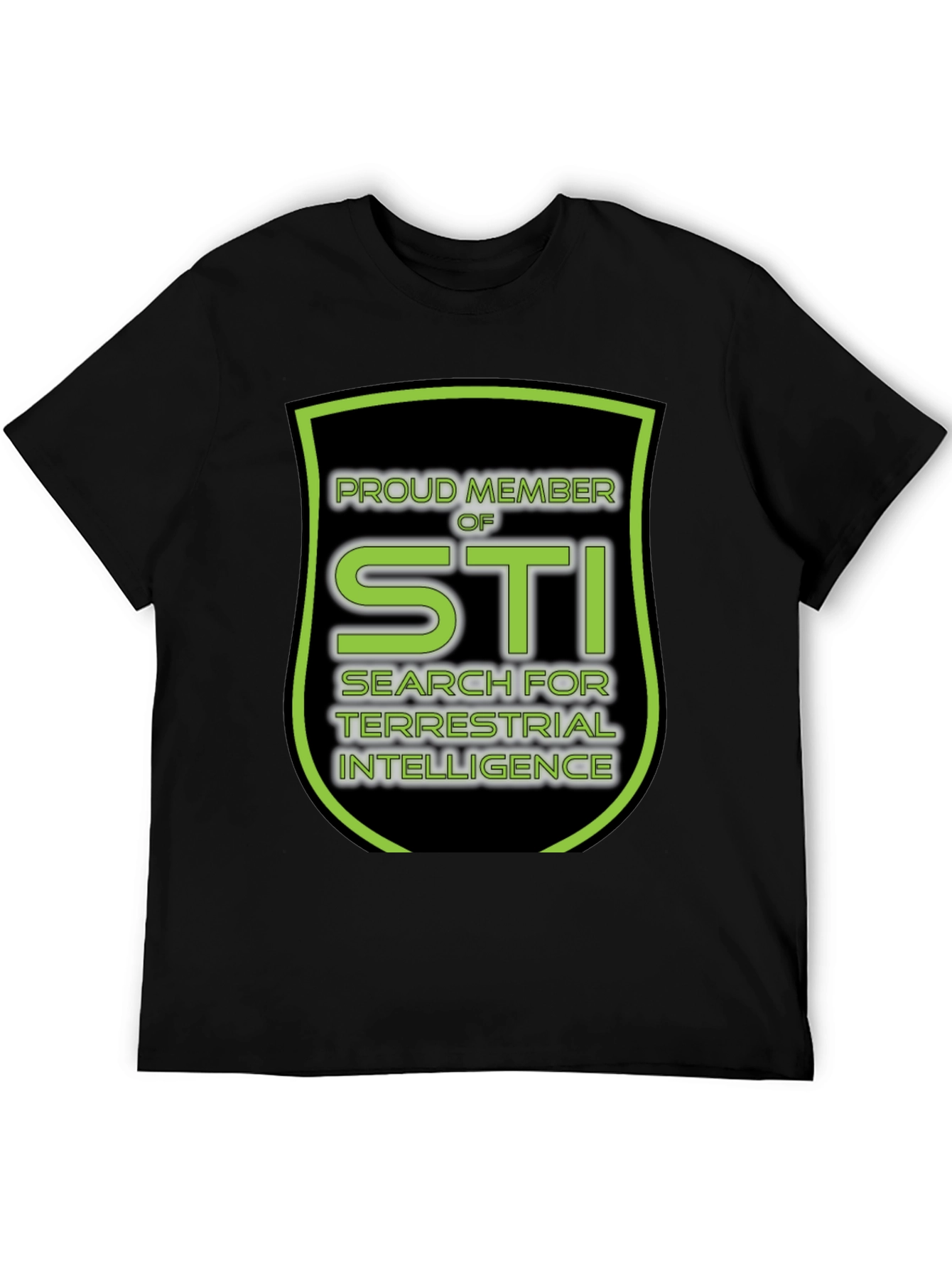 Proud STI Member T-Shirt - Search for Terrestrial Intelligence Tee