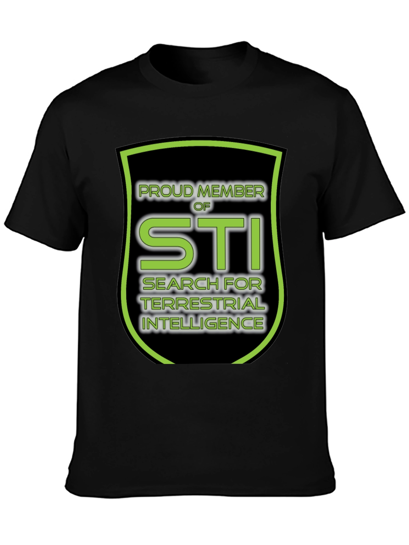 Proud STI Member T-Shirt - Search for Terrestrial Intelligence Tee