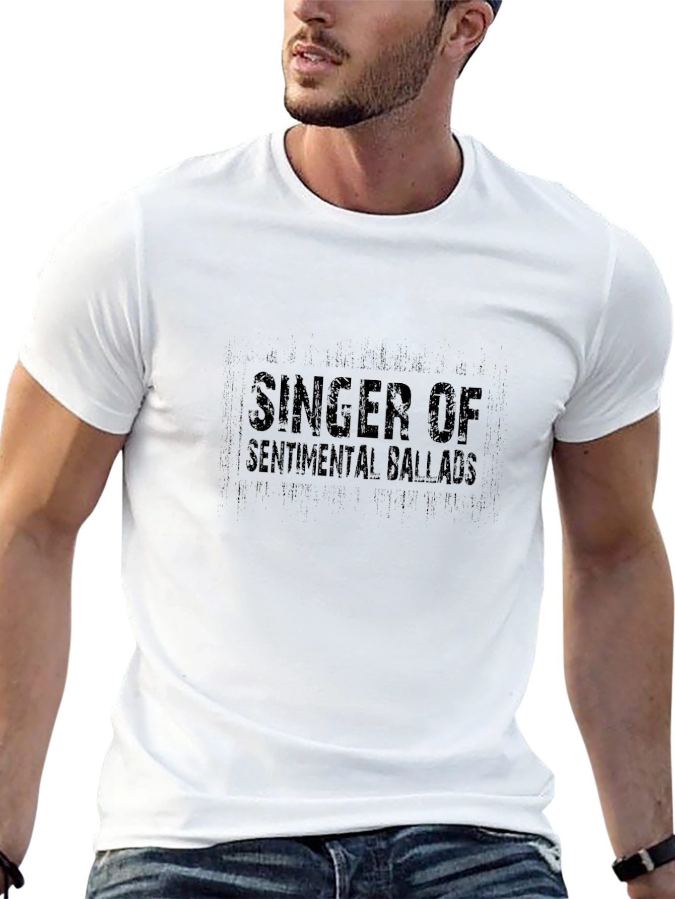 Singer of Sentimental Ballads Black T-Shirt