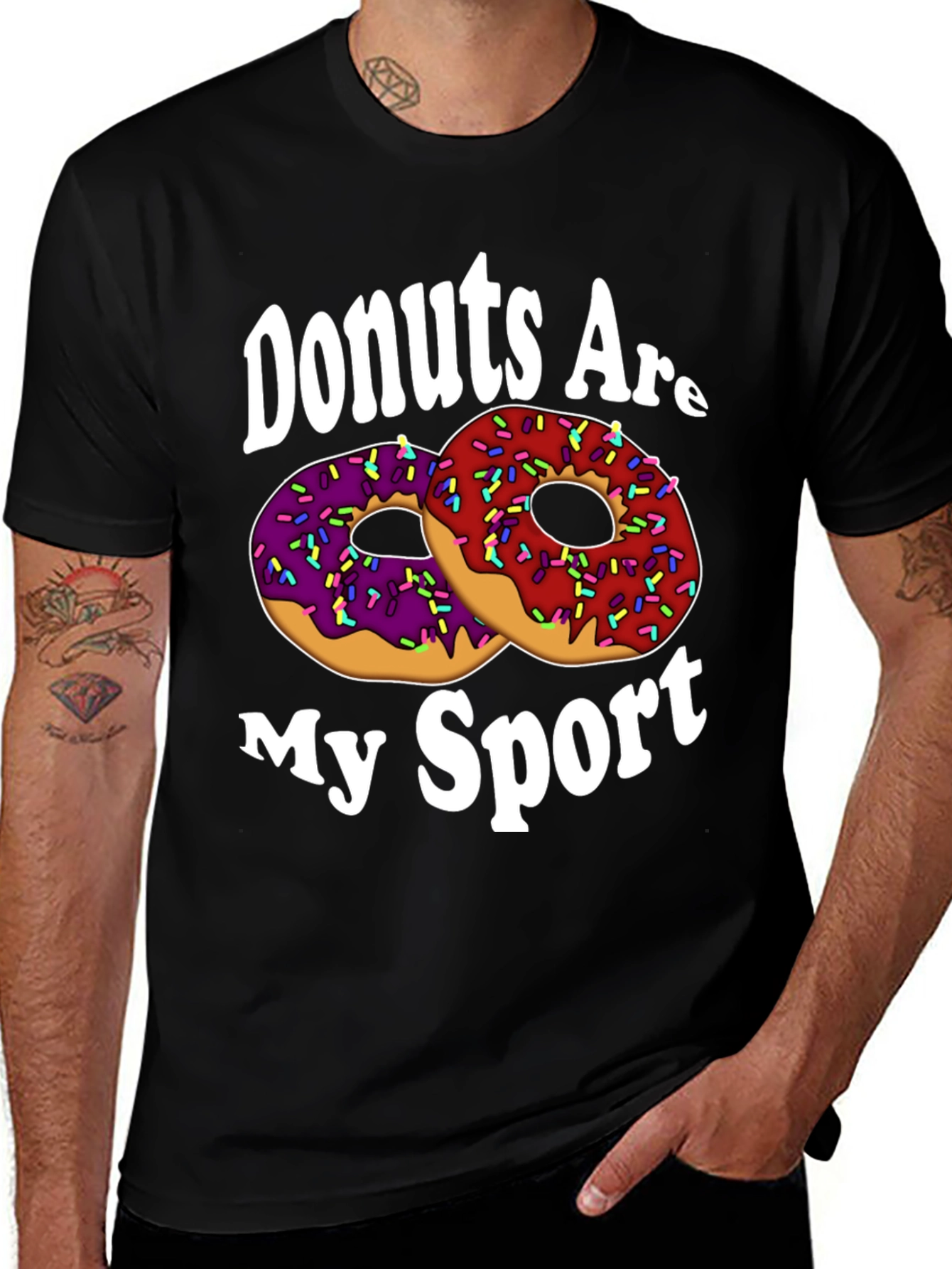 Donuts Are My Sport T-Shirt - Funny Donut Lover Tee