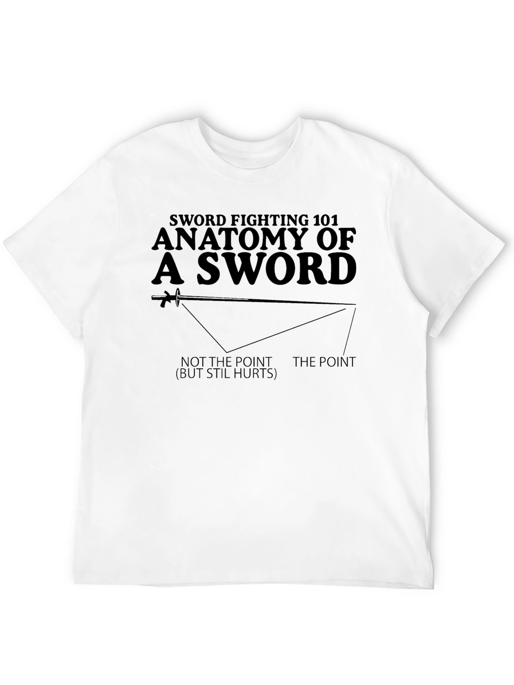 Anatomy of a Sword T-Shirt