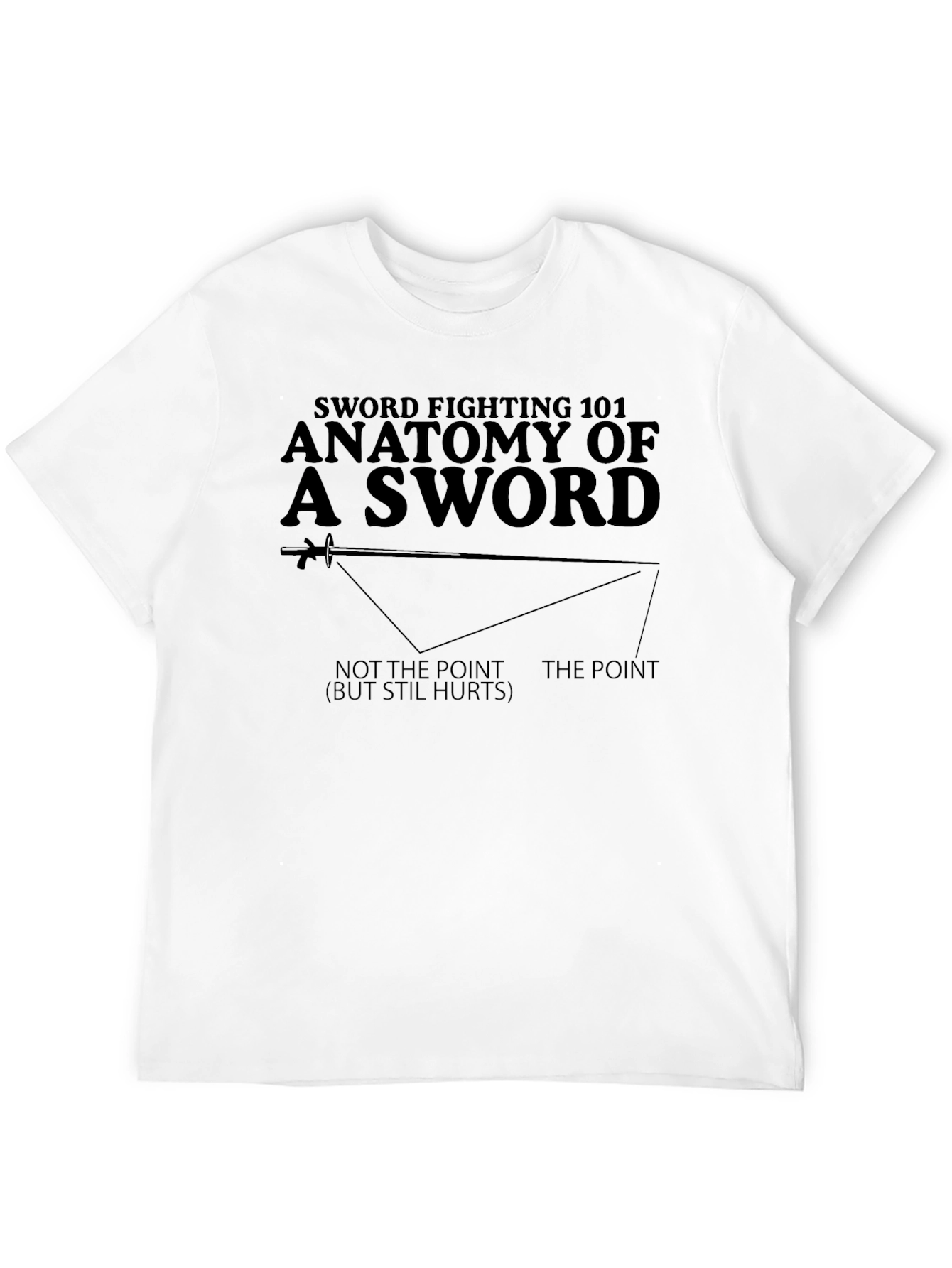 Anatomy of a Sword T-Shirt
