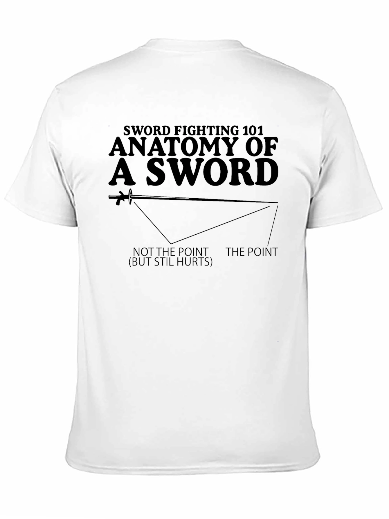 Anatomy of a Sword T-Shirt