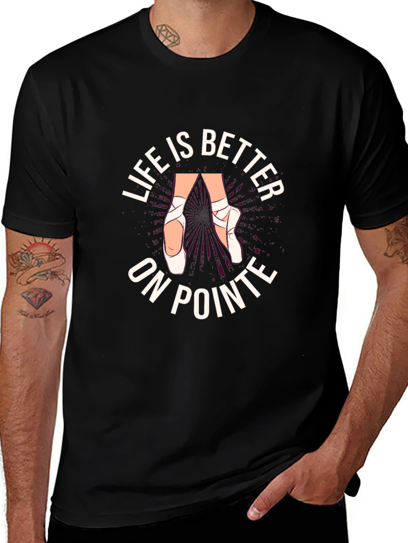 Life is Better On Pointe T-Shirt