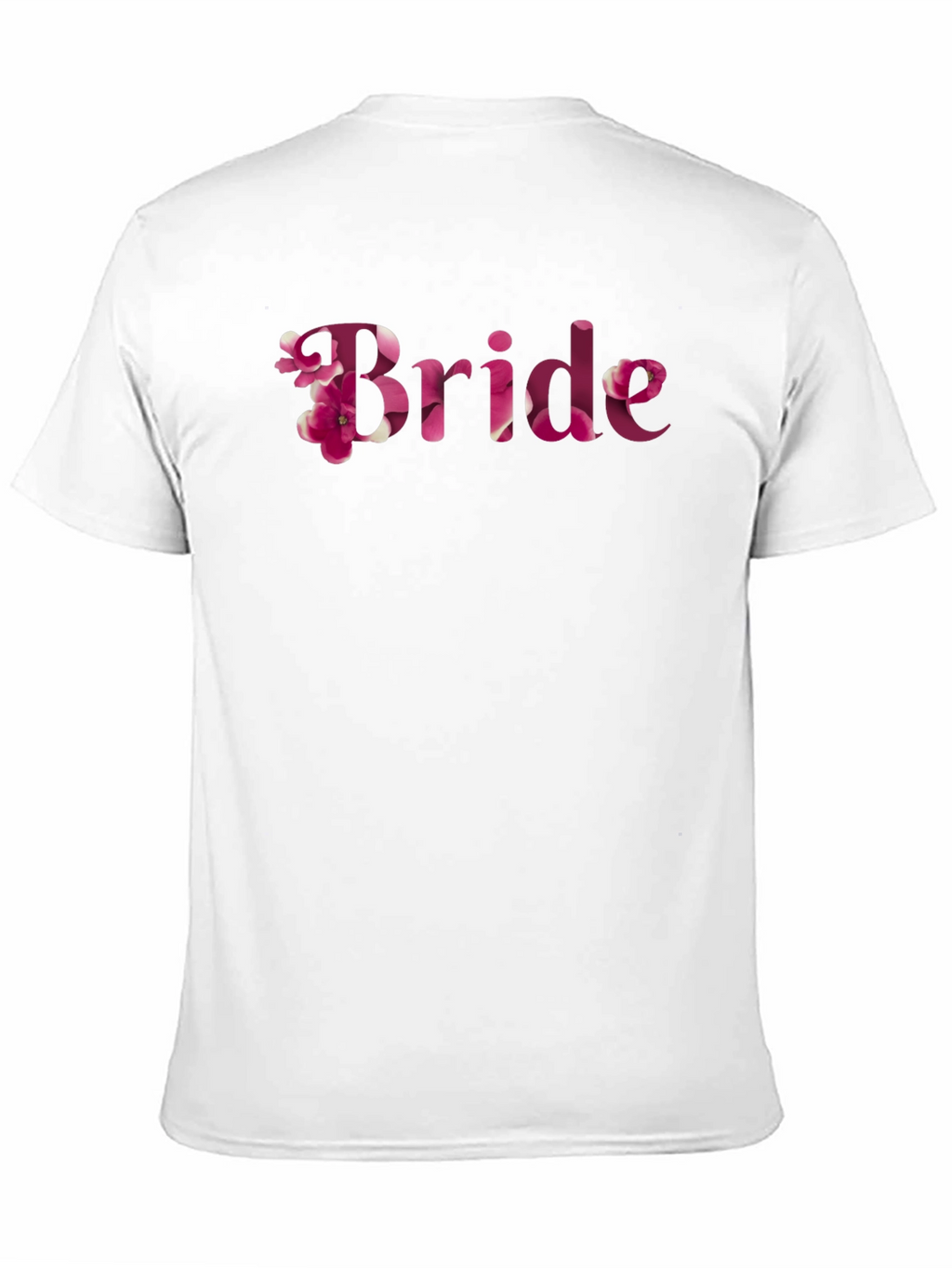 Floral Bride T-Shirt - Bridal Shower Tee
