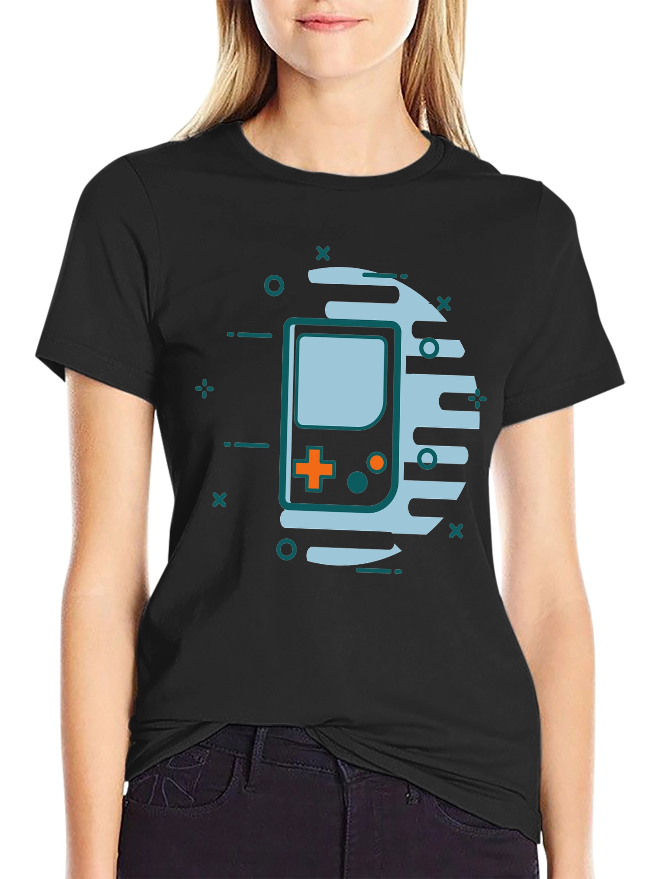 Retro Gamer T-Shirt - Classic Console Design