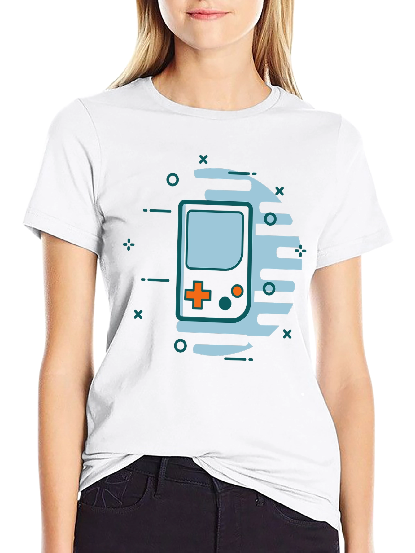 Retro Gamer T-Shirt - Classic Console Design