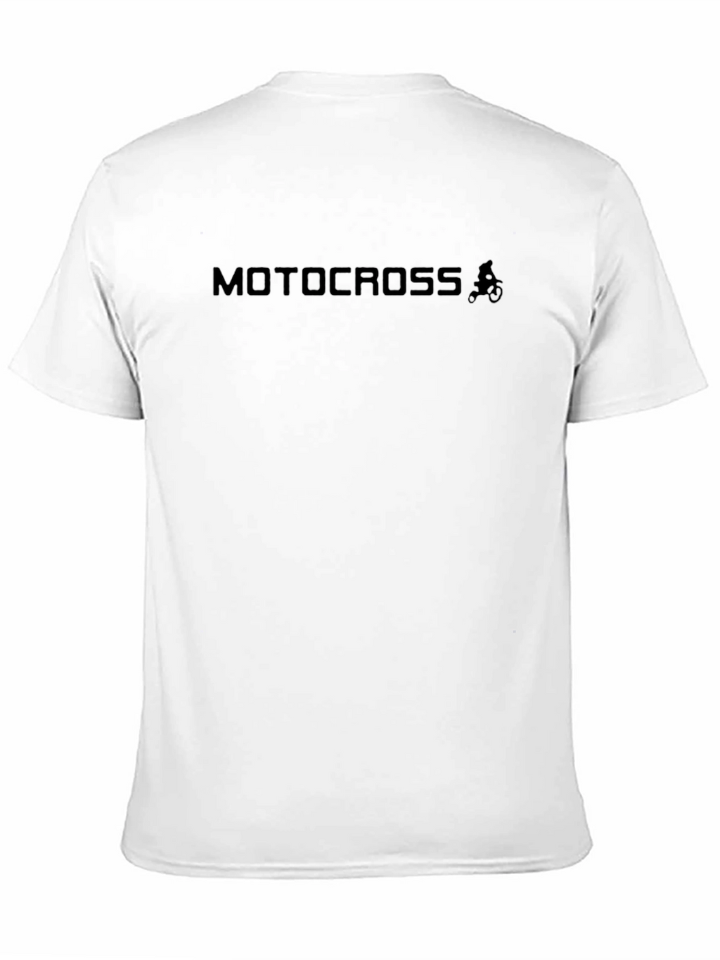 Mens Black Motocross Graphic T-Shirt
