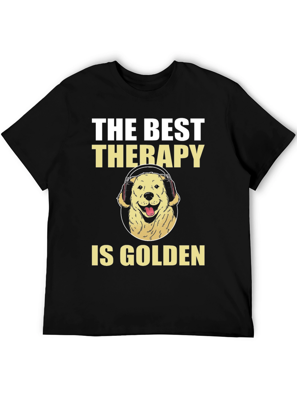 Golden Retriever Therapy Dog T-Shirt