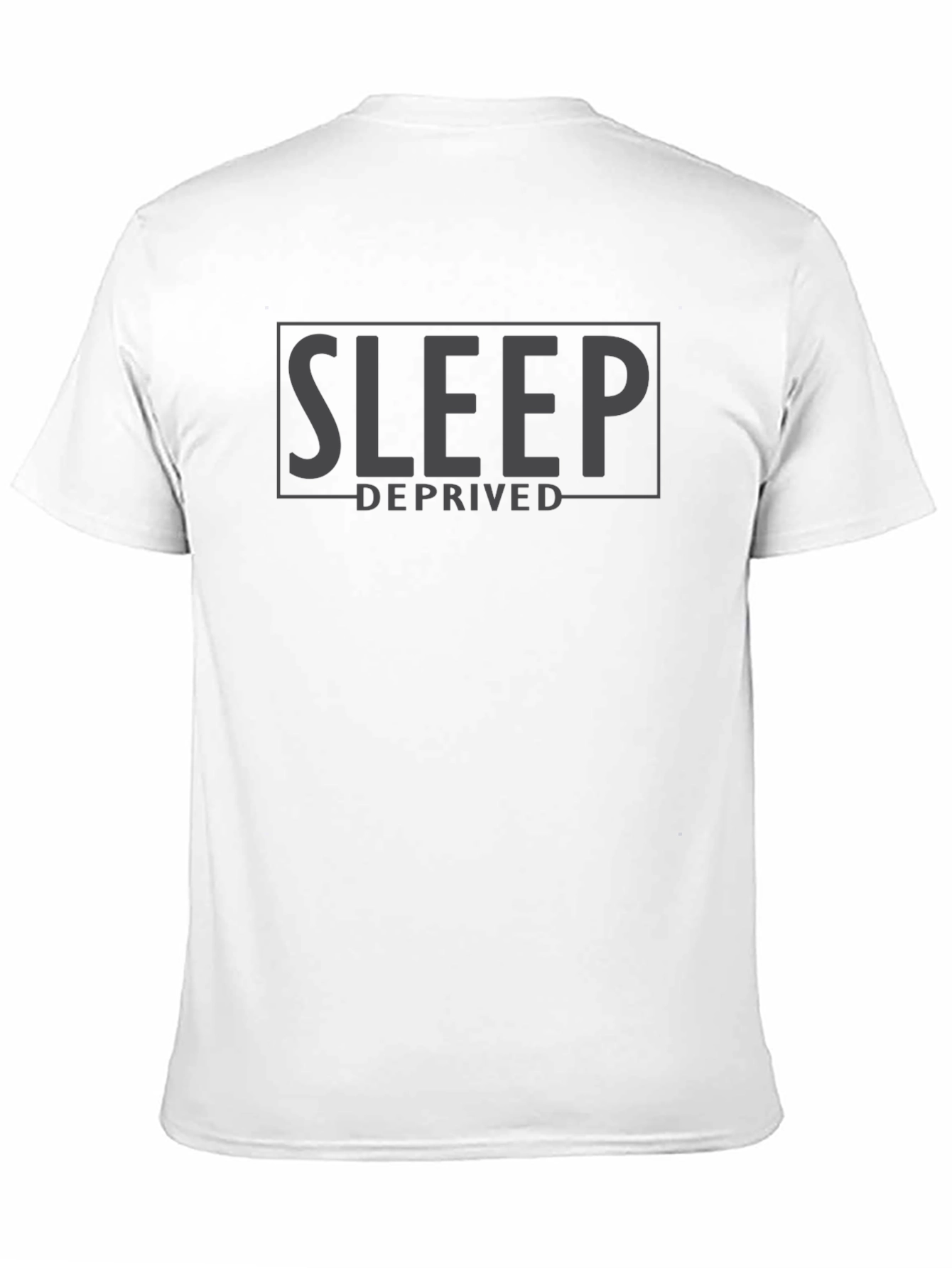 Sleep Deprived Graphic T-Shirt - Black Cotton Tee