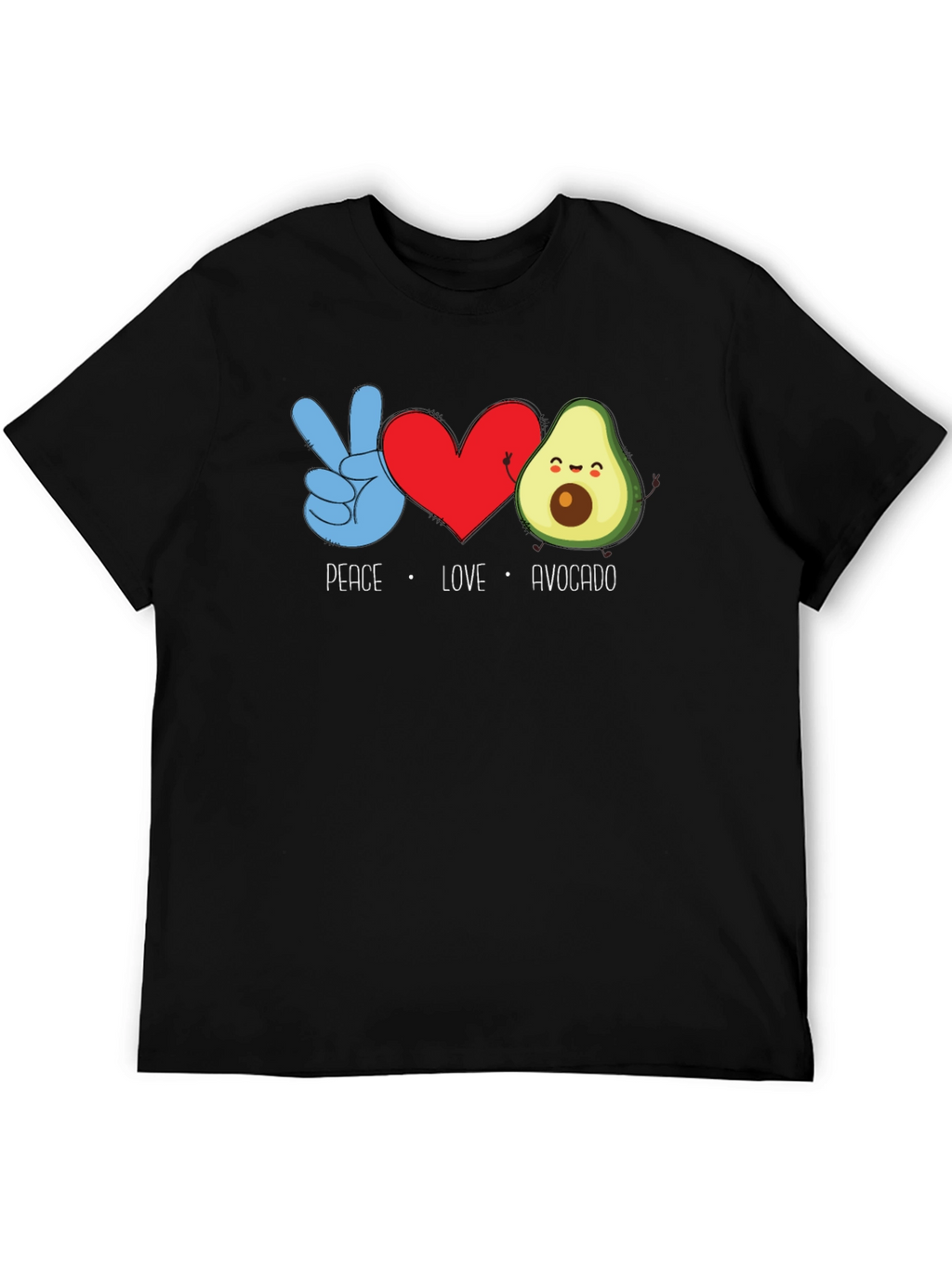 Peace Love Avocado T-Shirt