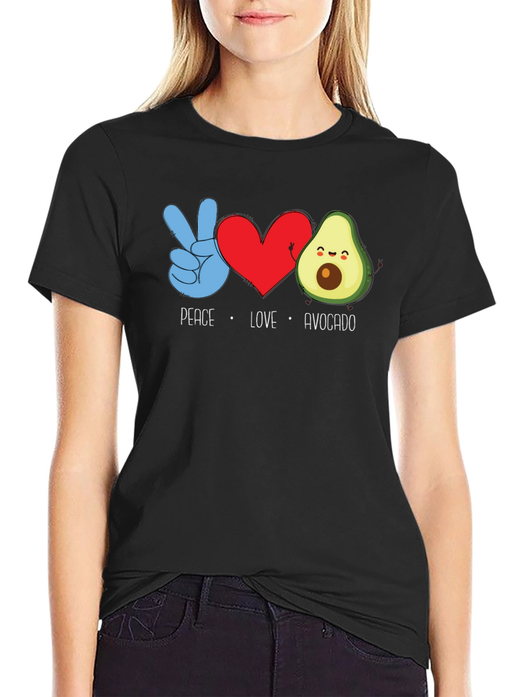 Peace Love Avocado T-Shirt