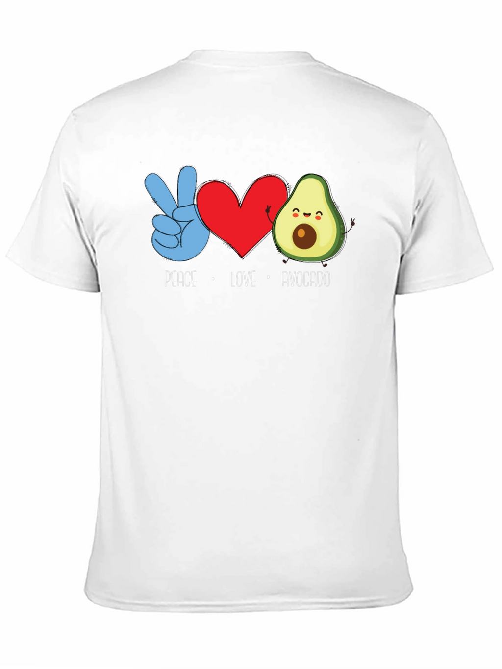 Peace Love Avocado T-Shirt