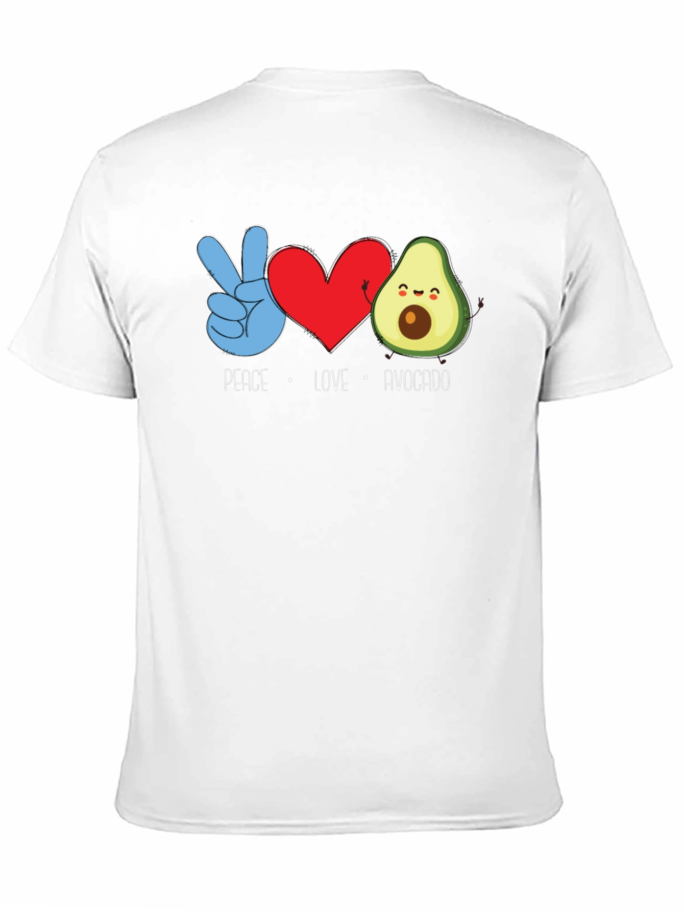 Peace Love Avocado T-Shirt