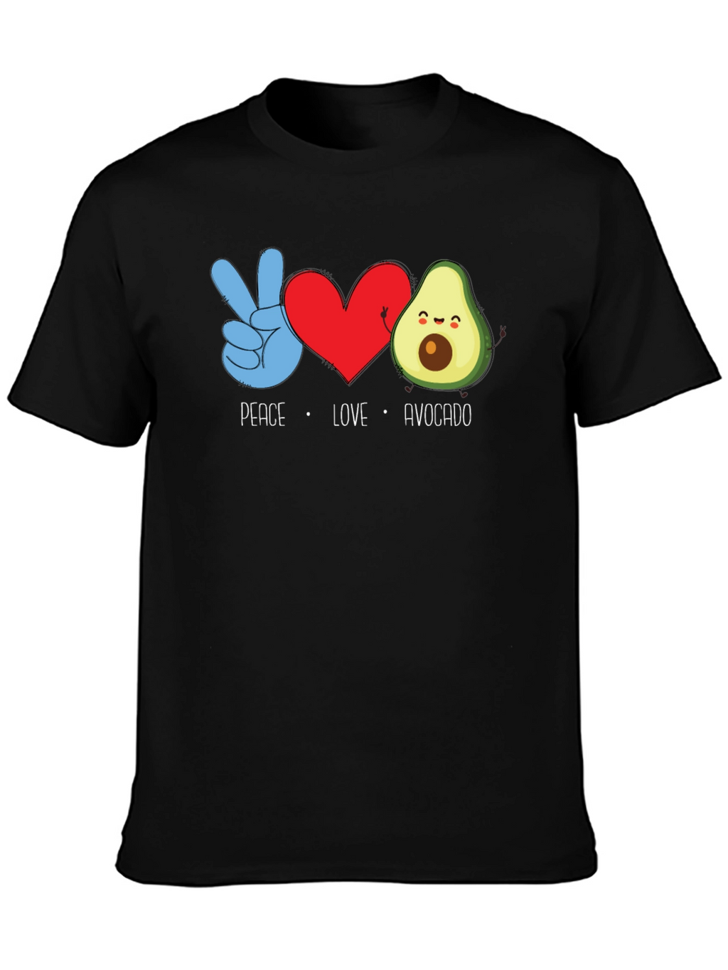 Peace Love Avocado T-Shirt