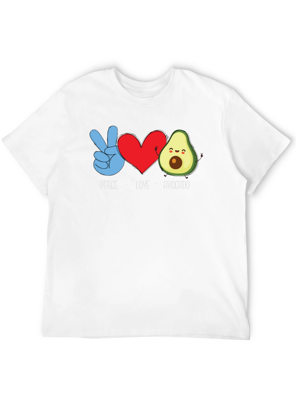 Peace Love Avocado T-Shirt