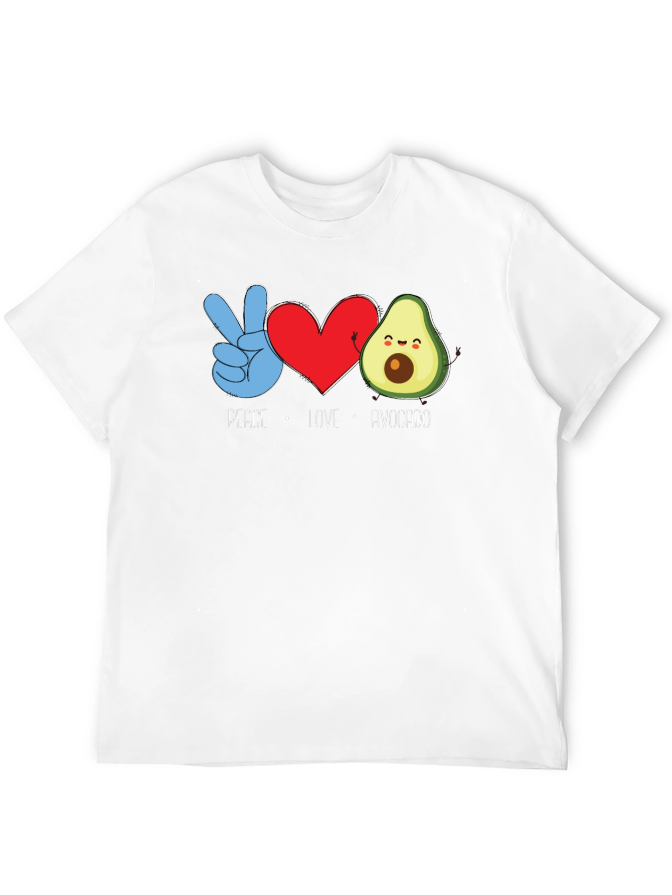 Peace Love Avocado T-Shirt