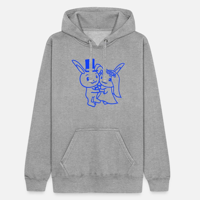 2 Rabbits Wedding Marriage Groom Bride Two Engaged