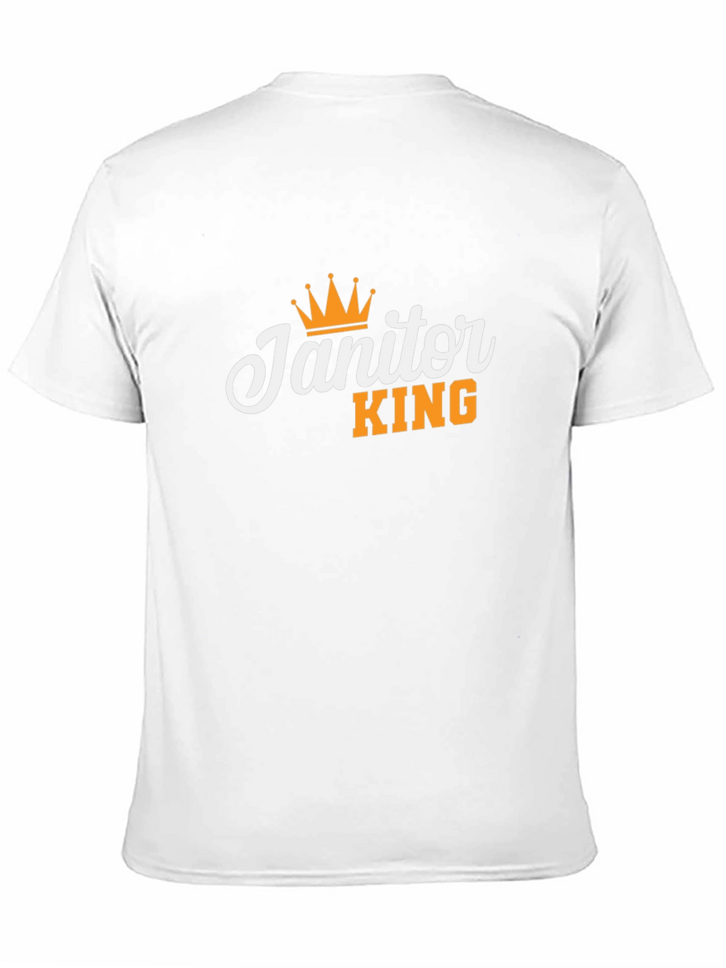 Janitor King Black T-Shirt