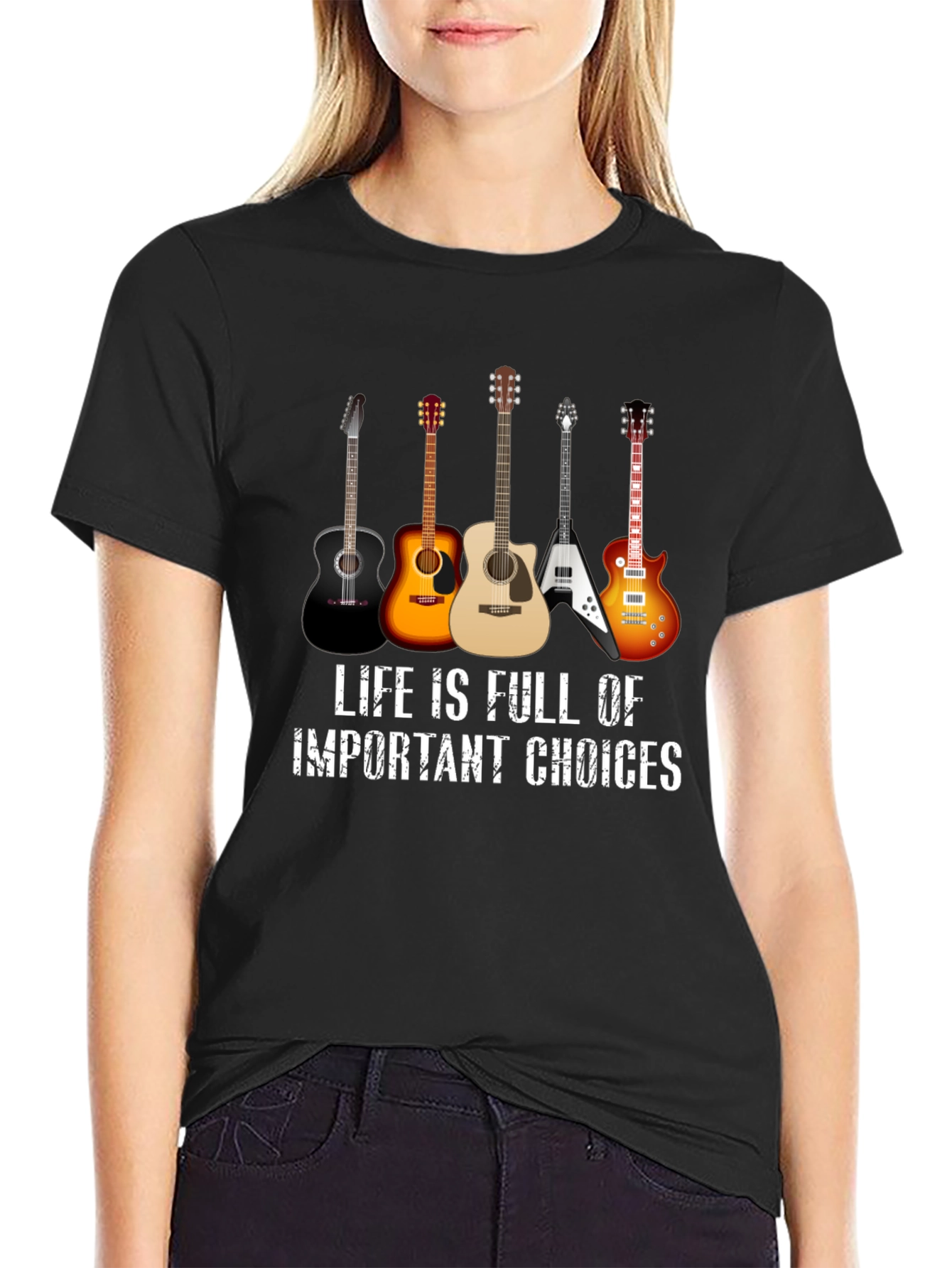 Guitar Choices T-Shirt - Music Lover Tee