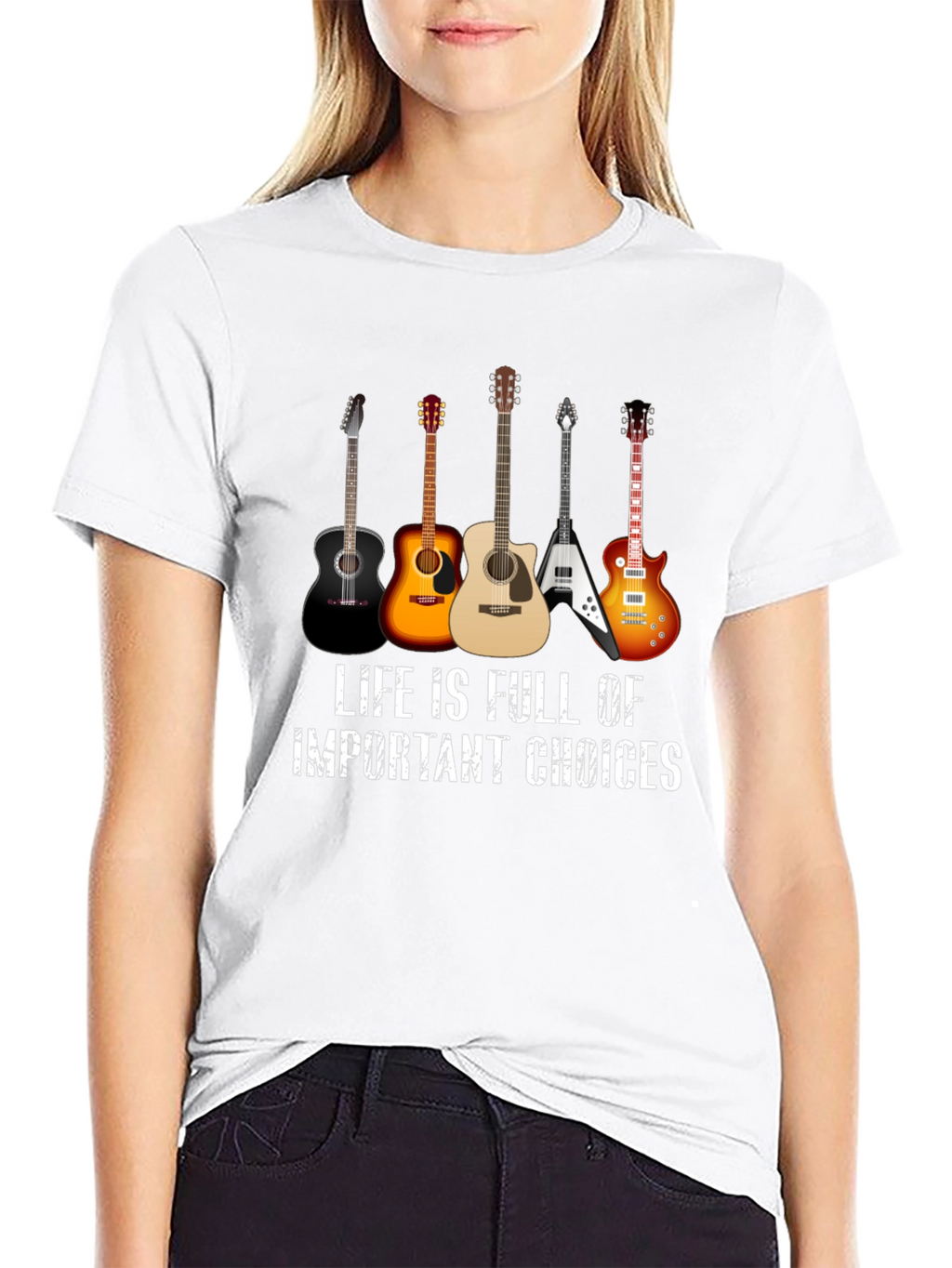 Guitar Choices T-Shirt - Music Lover Tee