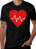 Hamilton Heartbeat T-Shirt - Motorsport Fan Apparel