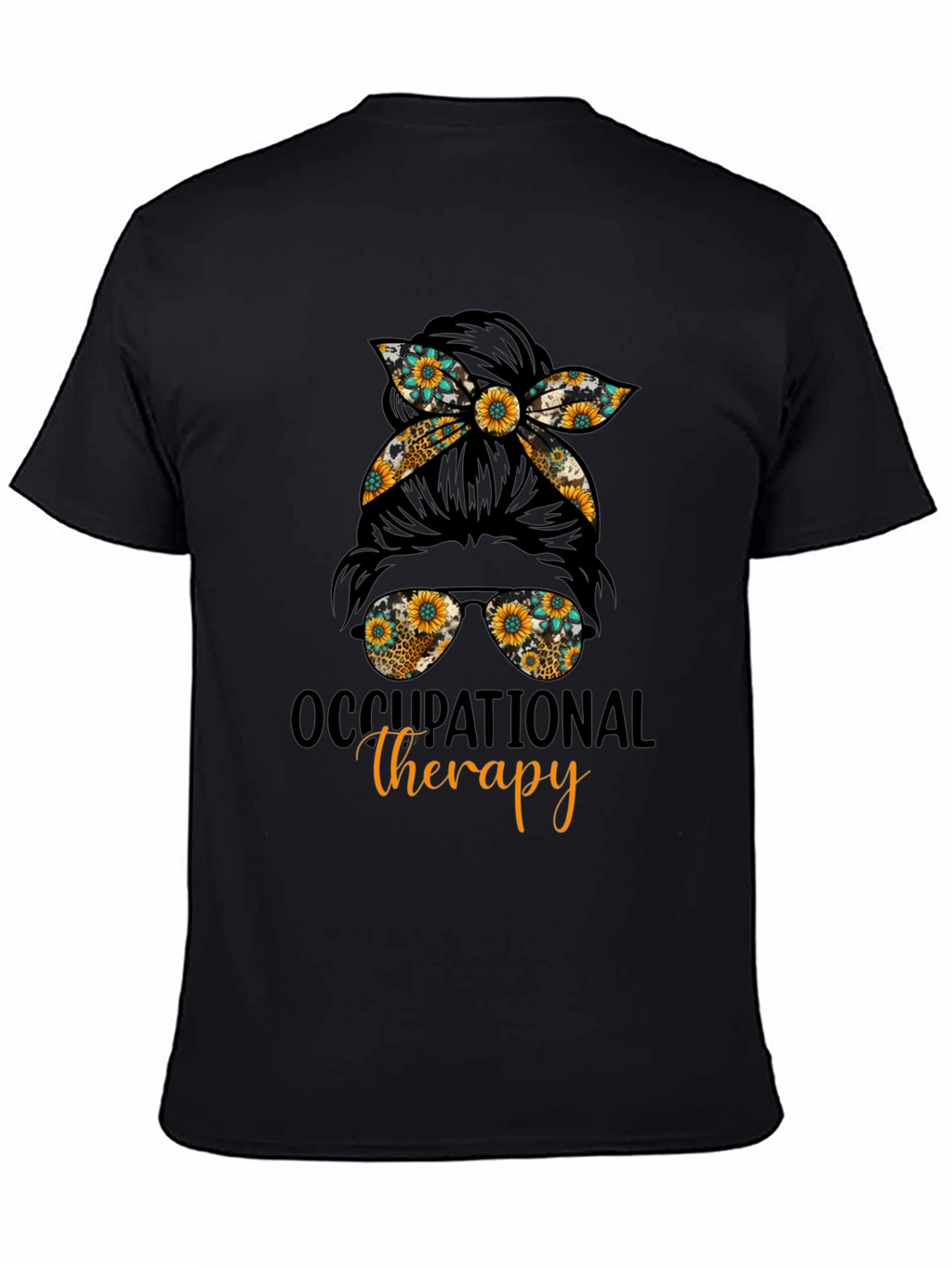 Occupational Therapy Messy Bun T-Shirt