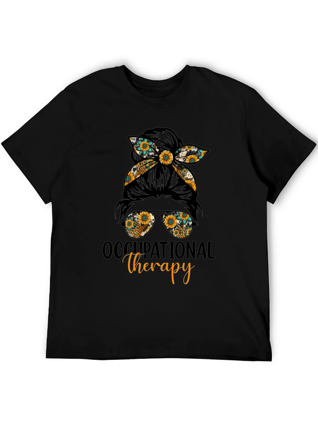 Occupational Therapy Messy Bun T-Shirt