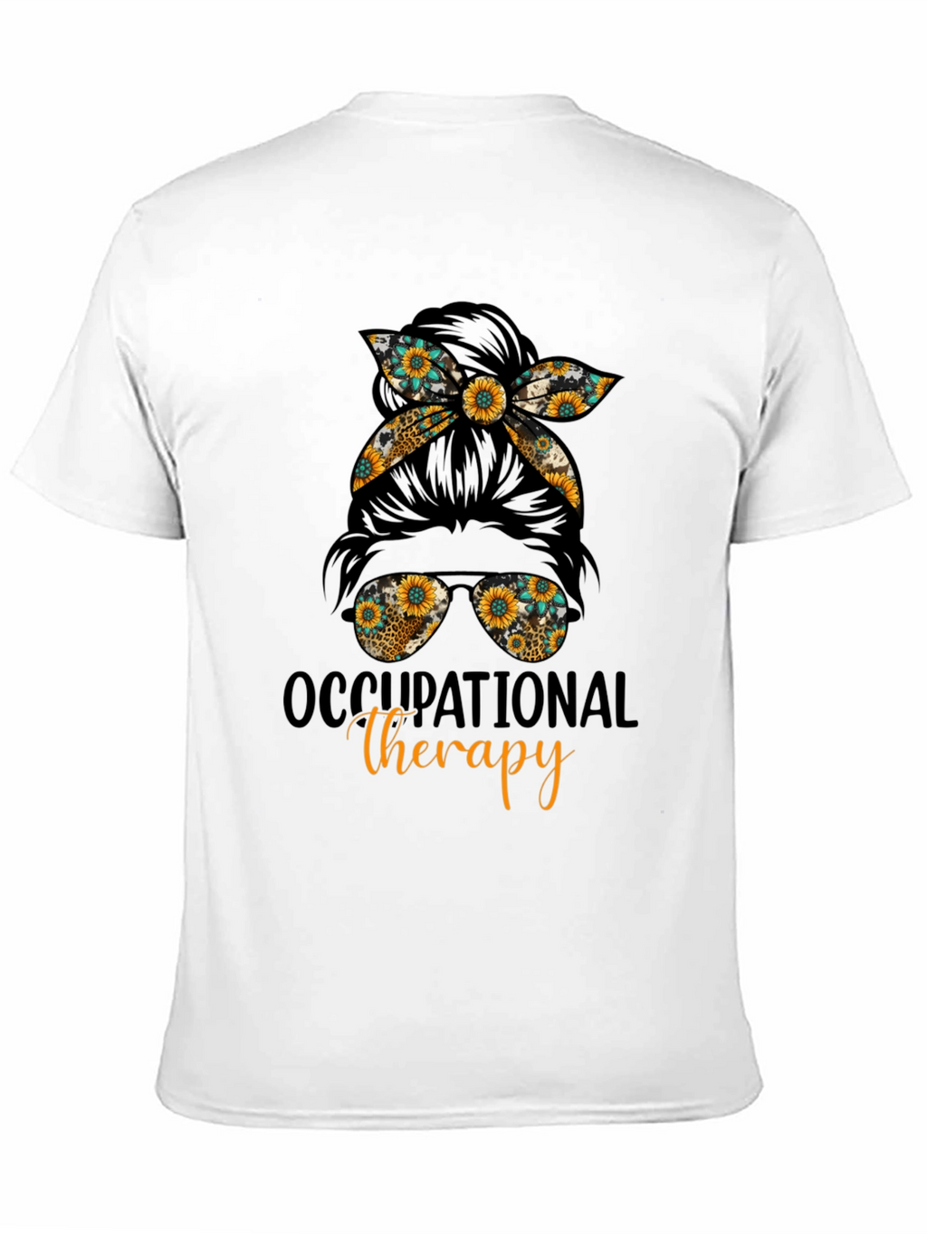 Occupational Therapy Messy Bun T-Shirt