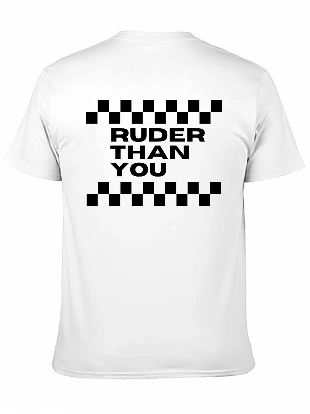 Ruder Than You Graphic Tee - Black