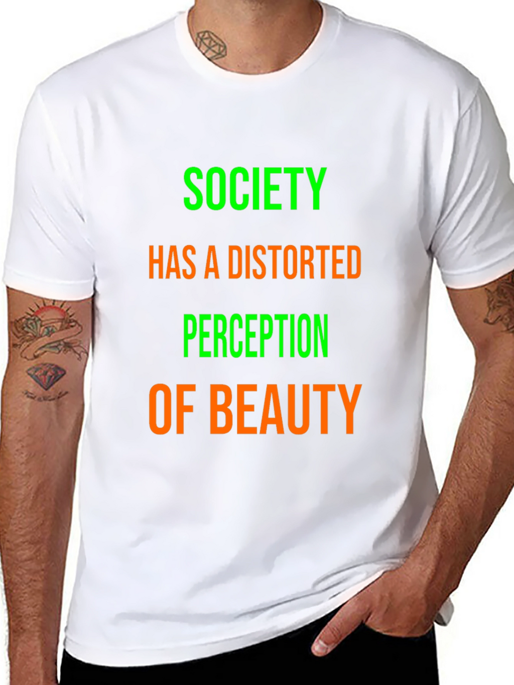 Society Beauty Perception Graphic Tee