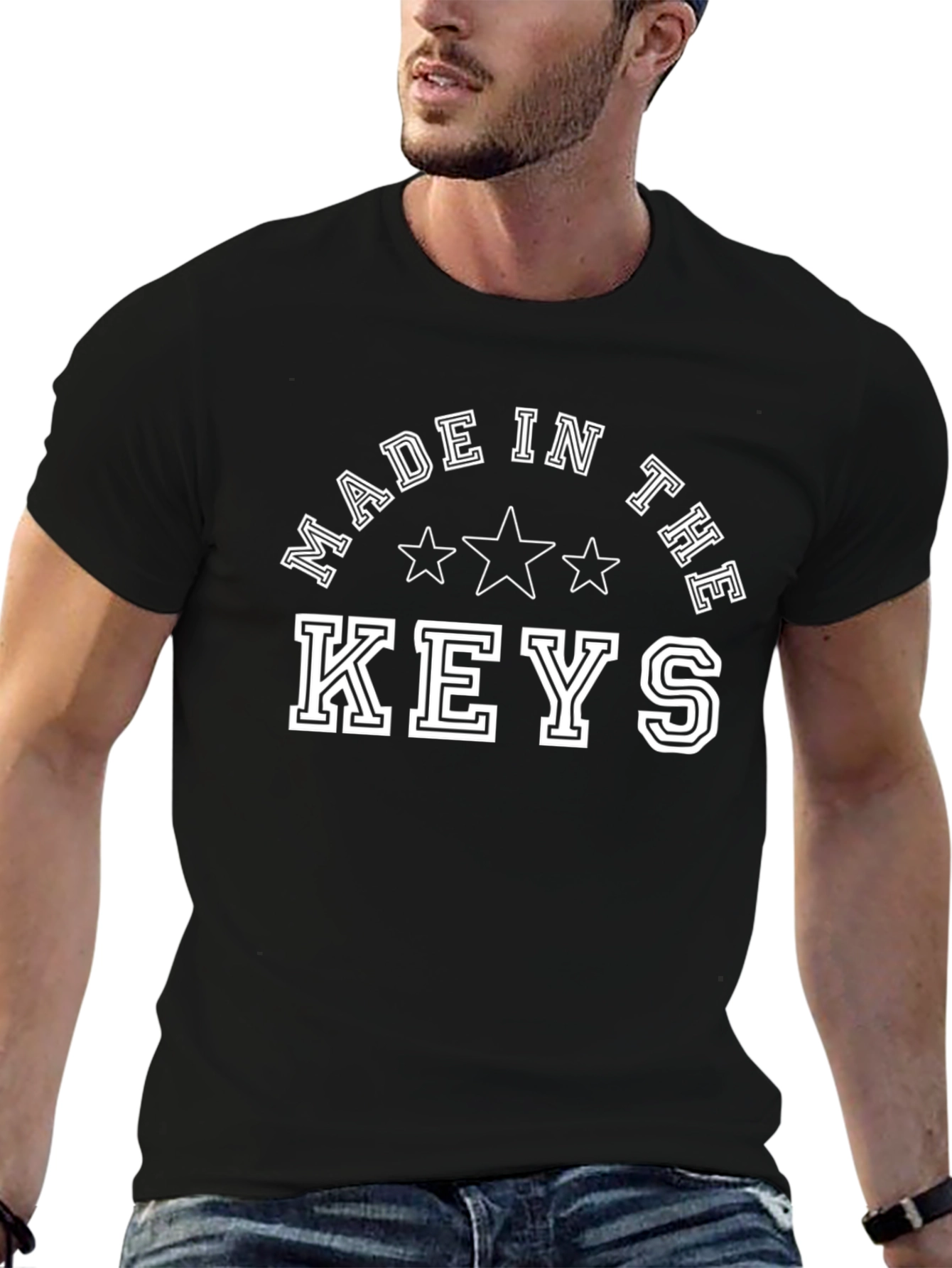 Made in the Keys Graphic Tee - Black