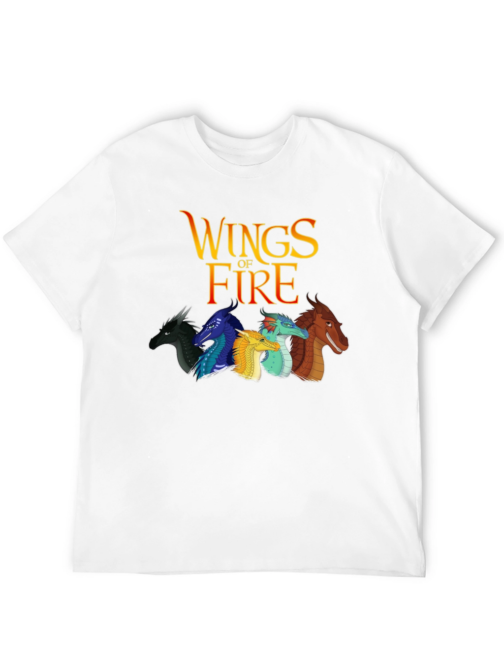 Wings of Fire Graphic T-Shirt - Black