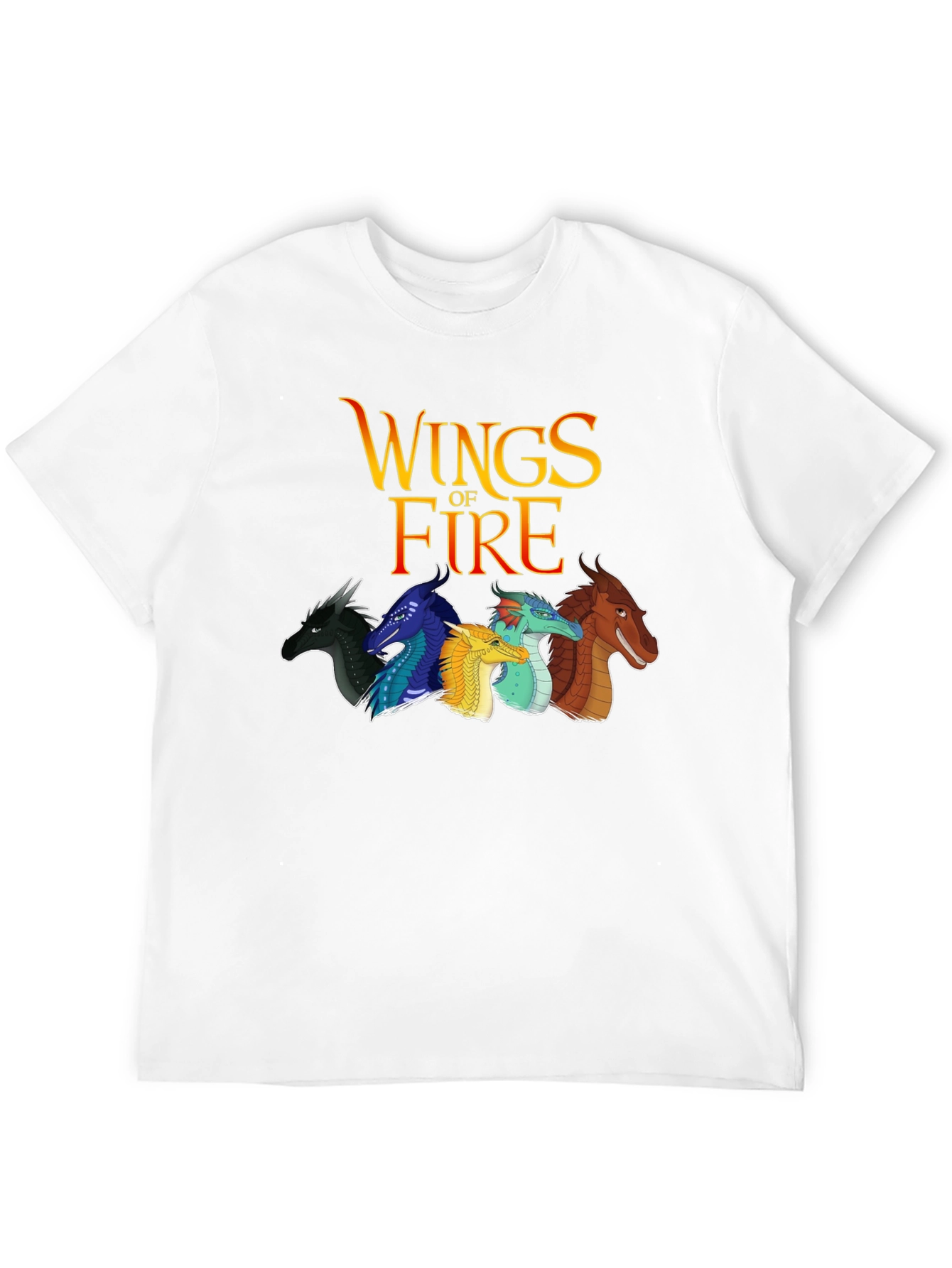 Wings of Fire Graphic T-Shirt - Black
