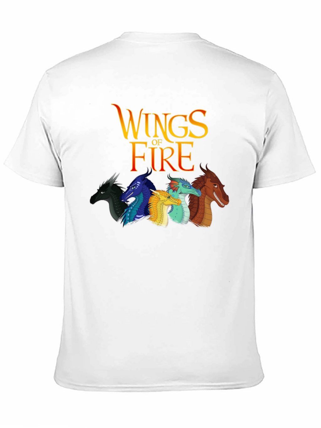 Wings of Fire Graphic T-Shirt - Black