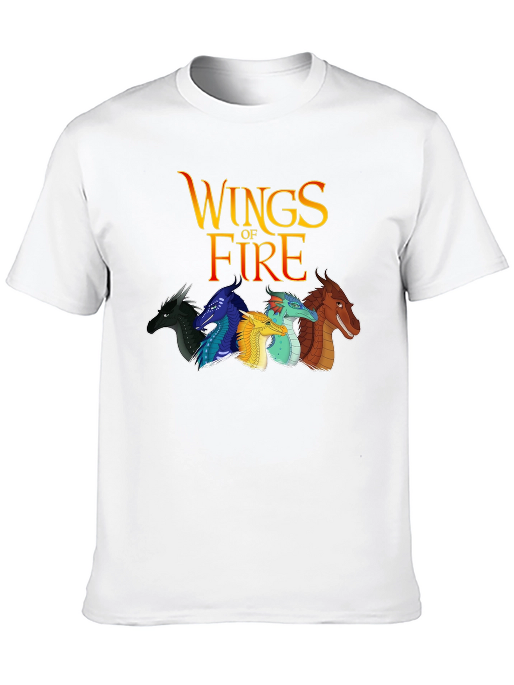 Wings of Fire Graphic T-Shirt - Black