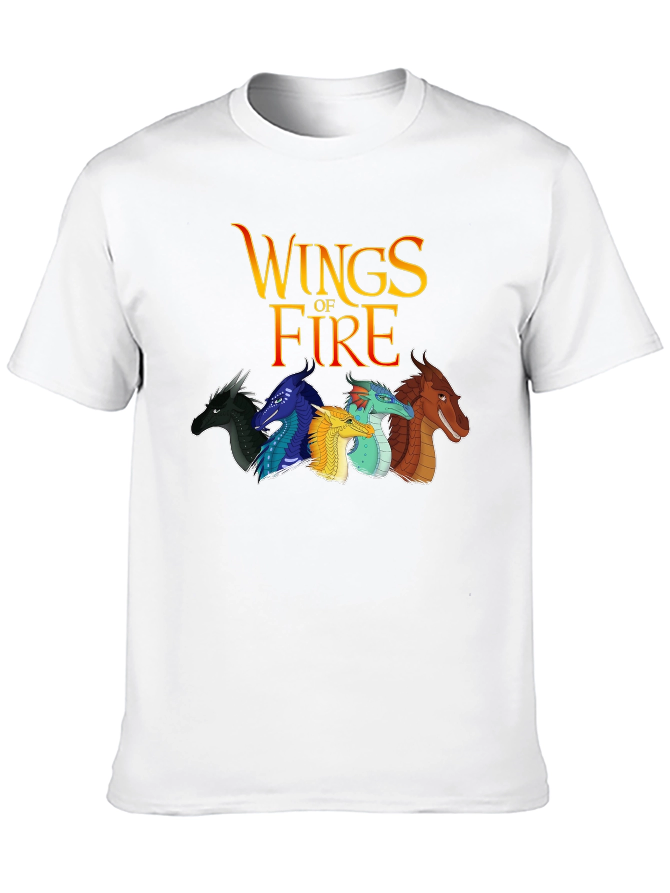 Wings of Fire Graphic T-Shirt - Black