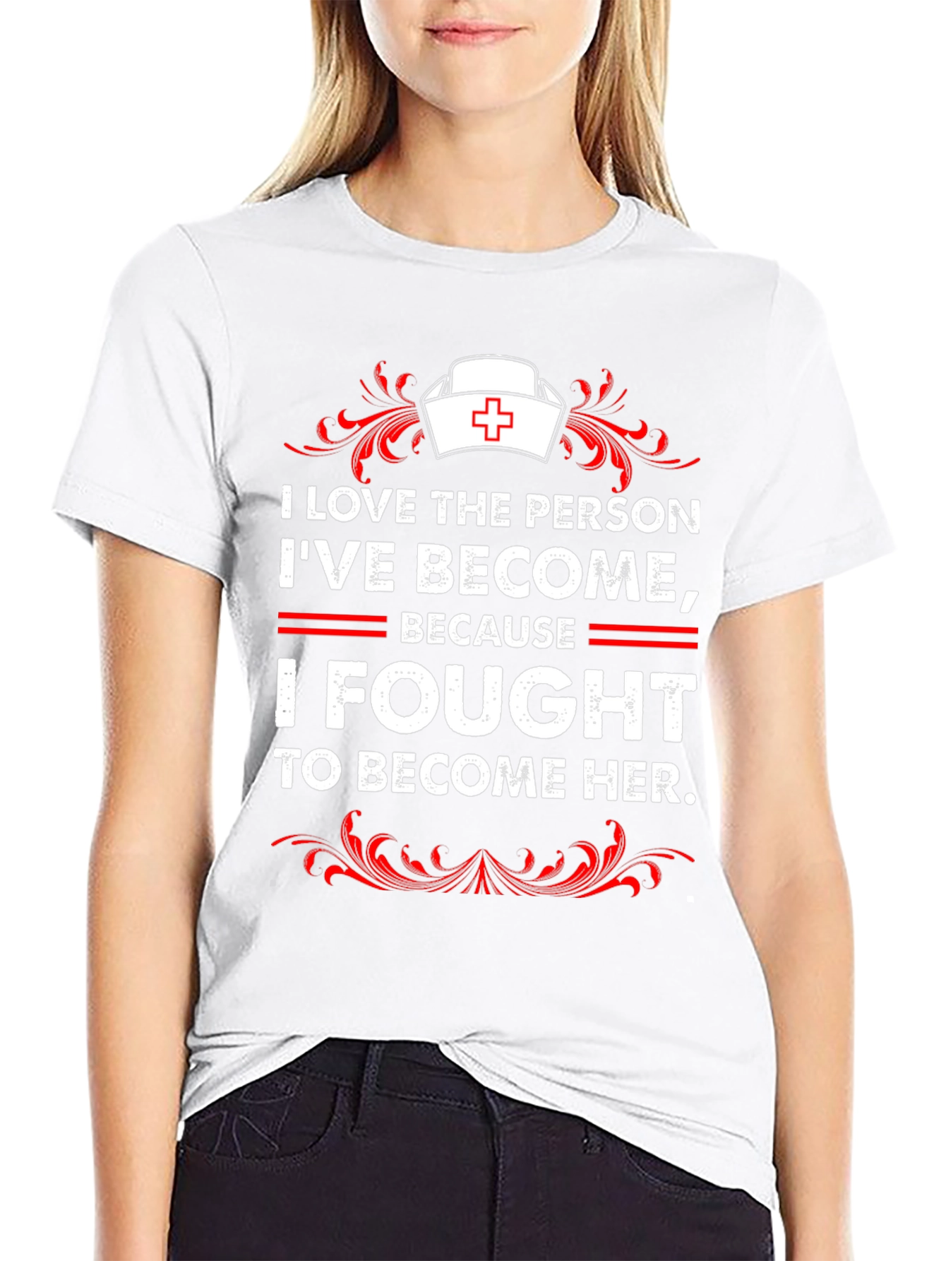 I Fought to Become Her Nurse T-Shirt