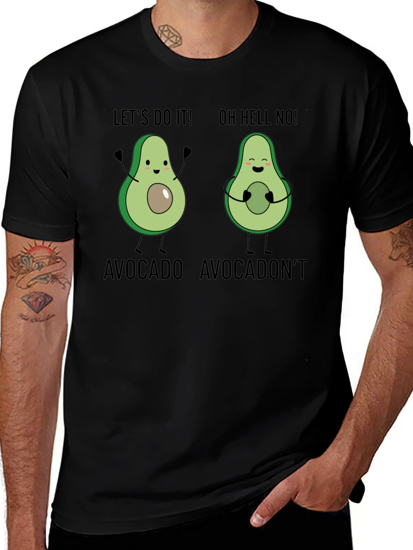 Avocado Humor Tee - Lets Do It! T-Shirt