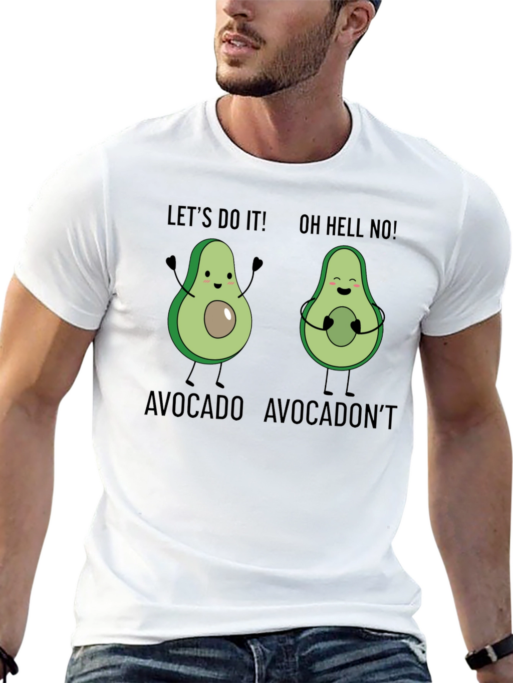Avocado Humor Tee - Lets Do It! T-Shirt