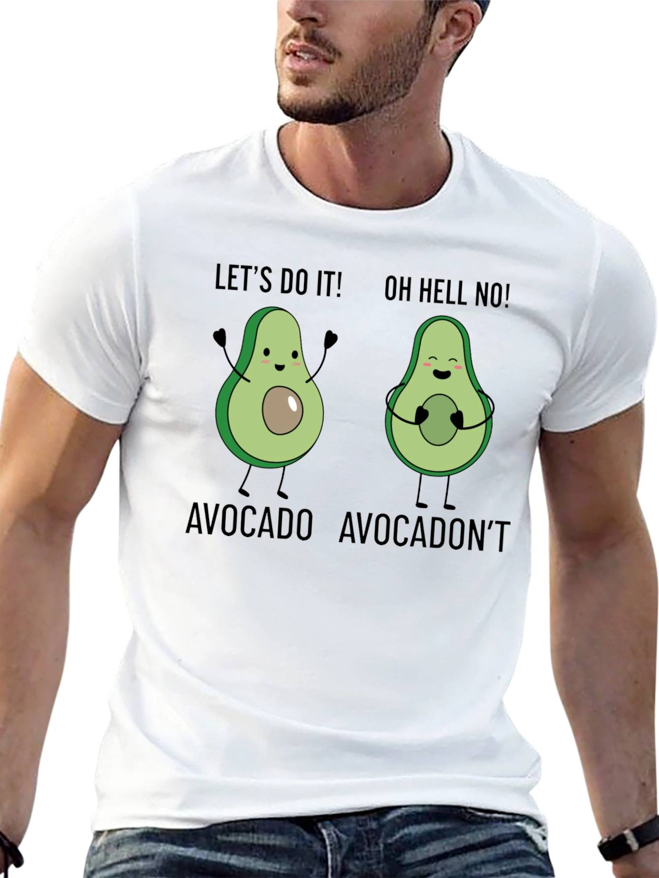 Avocado Humor Tee - Lets Do It! T-Shirt