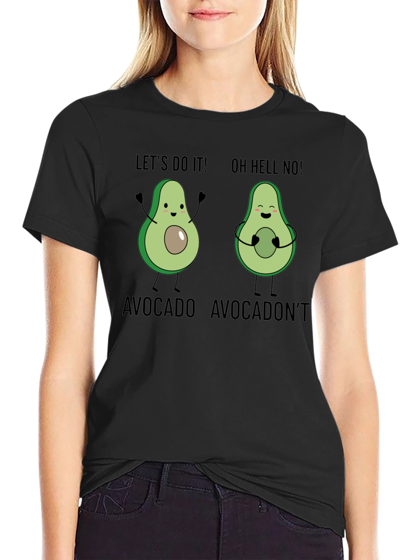 Avocado Humor Tee - Lets Do It! T-Shirt