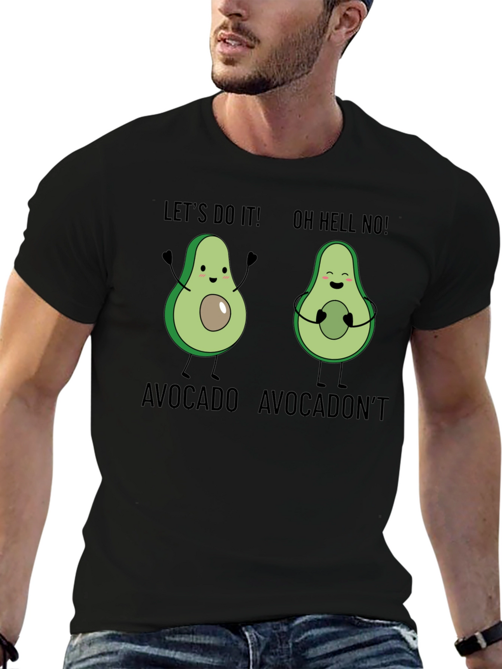 Avocado Humor Tee - Lets Do It! T-Shirt